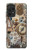 S4100 レトロ科学コラージュ Vintage Scientific Discovery Collage Samsung Galaxy A52, Galaxy A52 5G バックケース、フリップケース・カバー
