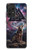 S4110 オオカミと古代紋章 Mystic Wolf Ancient Symbol Artwork Samsung Galaxy A52, Galaxy A52 5G バックケース、フリップケース・カバー