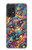 S4085 宇宙船サイケアート Cosmic Spaceship Psychedelic Art Samsung Galaxy A52s 5G バックケース、フリップケース・カバー