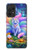 S4088 幻想キツネ精霊 Fantasy Fox Spirit Magical Artwork Samsung Galaxy A52s 5G バックケース、フリップケース・カバー