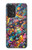 S4085 宇宙船サイケアート Cosmic Spaceship Psychedelic Art Samsung Galaxy A53 5G バックケース、フリップケース・カバー