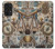 S4100 レトロ科学コラージュ Vintage Scientific Discovery Collage Samsung Galaxy A53 5G バックケース、フリップケース・カバー
