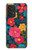 S4105 カラフル花柄 Vibrant Colorful Floral Pattern Samsung Galaxy A53 5G バックケース、フリップケース・カバー