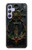 S4106 アンカーと舵輪アート Vintage Maritime Anchor Helm Art Samsung Galaxy A54 5G バックケース、フリップケース・カバー