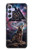 S4110 オオカミと古代紋章 Mystic Wolf Ancient Symbol Artwork Samsung Galaxy A54 5G バックケース、フリップケース・カバー