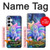 S4088 幻想キツネ精霊 Fantasy Fox Spirit Magical Artwork Samsung Galaxy A55 5G バックケース、フリップケース・カバー