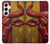 S4098 スペイン闘牛アート Span Bull Carved Artwork Samsung Galaxy A55 5G バックケース、フリップケース・カバー