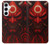 S4099 赤鬼幻想アート Mystic Red Demon Illustration Samsung Galaxy A55 5G バックケース、フリップケース・カバー