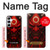 S4099 赤鬼幻想アート Mystic Red Demon Illustration Samsung Galaxy A55 5G バックケース、フリップケース・カバー