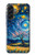 S4081 幻想銀河夜空アート Dreamy Spiral Galaxy Night Sky Art Samsung Galaxy A56 バックケース、フリップケース・カバー