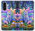S4088 幻想キツネ精霊 Fantasy Fox Spirit Magical Artwork Samsung Galaxy A56 バックケース、フリップケース・カバー