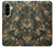 S4091 デジタル迷彩柄 Green Digital Camouflage Pattern Samsung Galaxy A56 バックケース、フリップケース・カバー
