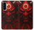 S4099 赤鬼幻想アート Mystic Red Demon Illustration Samsung Galaxy A56 バックケース、フリップケース・カバー