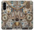 S4100 レトロ科学コラージュ Vintage Scientific Discovery Collage Samsung Galaxy A56 バックケース、フリップケース・カバー