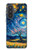 S4081 幻想銀河夜空アート Dreamy Spiral Galaxy Night Sky Art Samsung Galaxy A57 バックケース、フリップケース・カバー