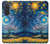 S4081 幻想銀河夜空アート Dreamy Spiral Galaxy Night Sky Art Samsung Galaxy A57 バックケース、フリップケース・カバー