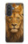 S4093 王冠ライオンアート Royal Lion Portrait Artwork Samsung Galaxy A57 バックケース、フリップケース・カバー