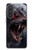 S4094 月夜のオオカミ Wolf Moonlight Fantasy Art Samsung Galaxy A57 バックケース、フリップケース・カバー