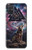 S4110 オオカミと古代紋章 Mystic Wolf Ancient Symbol Artwork Samsung Galaxy A71 5G バックケース、フリップケース・カバー