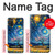 S4081 幻想銀河夜空アート Dreamy Spiral Galaxy Night Sky Art Samsung Galaxy A03S バックケース、フリップケース・カバー