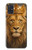S4093 王冠ライオンアート Royal Lion Portrait Artwork Samsung Galaxy A51 バックケース、フリップケース・カバー