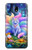 S4088 幻想キツネ精霊 Fantasy Fox Spirit Magical Artwork Samsung Galaxy J7 (2018), J7 Aero, J7 Top, J7 Aura, J7 Crown, J7 Refine, J7 Eon, J7 V 2nd Gen, J7 Star バックケース、フリップケース・カバー