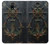 S4106 アンカーと舵輪アート Vintage Maritime Anchor Helm Art Samsung Galaxy J7 (2018), J7 Aero, J7 Top, J7 Aura, J7 Crown, J7 Refine, J7 Eon, J7 V 2nd Gen, J7 Star バックケース、フリップケース・カバー