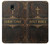 S4109 アンティーク聖書風表紙 Vintage Antique Bible Book Cover Art Samsung Galaxy J7 (2018), J7 Aero, J7 Top, J7 Aura, J7 Crown, J7 Refine, J7 Eon, J7 V 2nd Gen, J7 Star バックケース、フリップケース・カバー