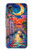 S4083 月夜のベネチア風景 Colorful Painting Moonlit Venice City Samsung Galaxy XCover7 バックケース、フリップケース・カバー