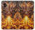 S4090 炎のドラゴンアート Epic Fire Dragon Fantasy Illustration Samsung Galaxy XCover7 Pro バックケース、フリップケース・カバー