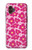 S4097 ピンク花柄 Pink Floral Seamless Pattern Design Samsung Galaxy XCover7 Pro バックケース、フリップケース・カバー