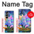 S4088 幻想キツネ精霊 Fantasy Fox Spirit Magical Artwork Samsung Galaxy Z Fold 7 バックケース、フリップケース・カバー