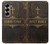 S4109 アンティーク聖書風表紙 Vintage Antique Bible Book Cover Art Samsung Galaxy Z Fold 6 バックケース、フリップケース・カバー