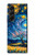 S4081 幻想銀河夜空アート Dreamy Spiral Galaxy Night Sky Art Samsung Galaxy Z Fold 5 バックケース、フリップケース・カバー