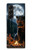 S4095 森のクマ幻想画 Majestic Bear Indian Wilderness Art Samsung Galaxy Z Fold 5 バックケース、フリップケース・カバー