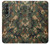 S4091 デジタル迷彩柄 Green Digital Camouflage Pattern Samsung Galaxy Z Fold 3 5G バックケース、フリップケース・カバー