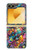 S4085 宇宙船サイケアート Cosmic Spaceship Psychedelic Art Samsung Galaxy Z Flip 6, Flip 7 FE バックケース、フリップケース・カバー