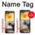 S4089 オオカミと子羊 Gentle Wolf And Lamb Friendship Art Samsung Galaxy Z Flip 6, Flip 7 FE バックケース、フリップケース・カバー