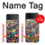 S4085 宇宙船サイケアート Cosmic Spaceship Psychedelic Art Samsung Galaxy Z Flip 3 5G バックケース、フリップケース・カバー