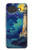 S4092 月夜の灯台風景 Moonlit Lighthouse Coastal Painting Google Pixel 10a バックケース、フリップケース・カバー
