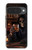 S4102 スカルバーアート Vintage Skull Tavern Artwork Google Pixel 10, 10 Pro バックケース、フリップケース・カバー