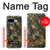 S4091 デジタル迷彩柄 Green Digital Camouflage Pattern Google Pixel 9a バックケース、フリップケース・カバー