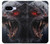 S4094 月夜のオオカミ Wolf Moonlight Fantasy Art Google Pixel 9a バックケース、フリップケース・カバー