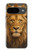 S4093 王冠ライオンアート Royal Lion Portrait Artwork Google Pixel 9 バックケース、フリップケース・カバー