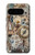 S4100 レトロ科学コラージュ Vintage Scientific Discovery Collage Google Pixel 9 Pro バックケース、フリップケース・カバー