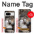S4089 オオカミと子羊 Gentle Wolf And Lamb Friendship Art Google Pixel 8 バックケース、フリップケース・カバー