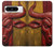 S4098 スペイン闘牛アート Span Bull Carved Artwork Google Pixel 8 pro バックケース、フリップケース・カバー