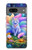 S4088 幻想キツネ精霊 Fantasy Fox Spirit Magical Artwork Google Pixel 7 バックケース、フリップケース・カバー