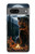 S4095 森のクマ幻想画 Majestic Bear Indian Wilderness Art Google Pixel 7 バックケース、フリップケース・カバー