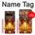 S4090 炎のドラゴンアート Epic Fire Dragon Fantasy Illustration Google Pixel 7 Pro バックケース、フリップケース・カバー